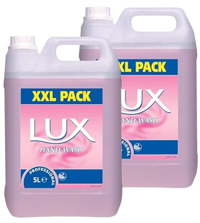 Lux Professional Handseife - Hautfreundliche flüssige Seife, 2x5L Kanister für eine schonende und hygienische Reinigung der Hände