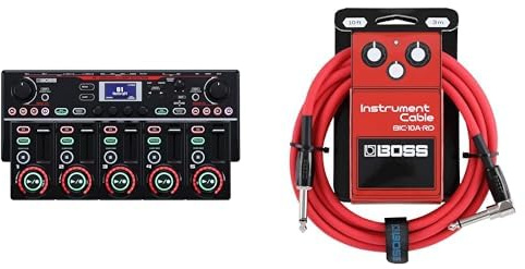BOSS RC-505MKII Loop Station Bundle mit BOSS BIC-10A-RD Instrumentenkabel