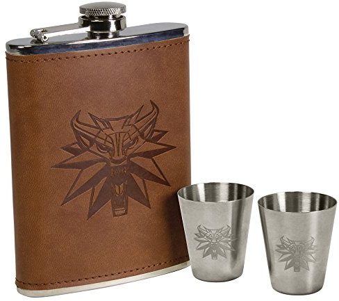 The Witcher - Deluxe Flachmann-Set