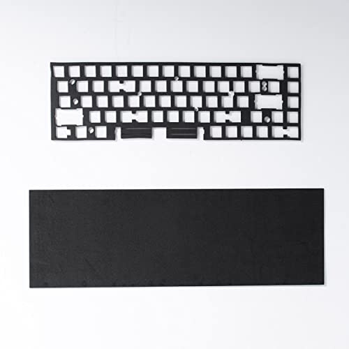 Mintcaps 2-teiliges Set aus geräuschreduzierendem Schaumstoff – 68 Layout-Schalldämpfer-Pad-Dichtung EVA-Schalterdämpfer für mechanische Tastatur