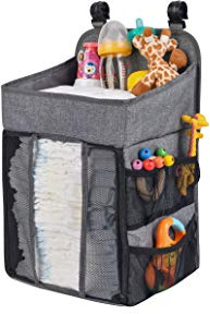 Altabebe ( AL1200 ) Hanging Windel Organizer,Baby Windel Caddy Organizer, Hängen auf Babybett,Auto,Wickeltisch oder Wand,Babys Spielzeug Windel Caddy Aufbewahrung