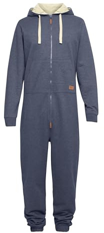 Blend Salinho Herren Overall Jumpsuit Mit Kapuze, Größe:XL, Farbe:Navy (70230)