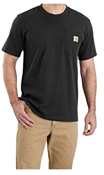 Carhartt Workwear Pocket T-Shirt Black, Schwarz, M