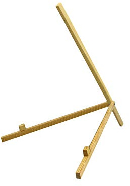 Stronghold S100 Bodenständer für Zielscheiben | dreibeiniger Holzständer für Stroh-, Karphos- und Schaumscheiben bis 80 cm, Höhe 100–120 cm, Made in Germany