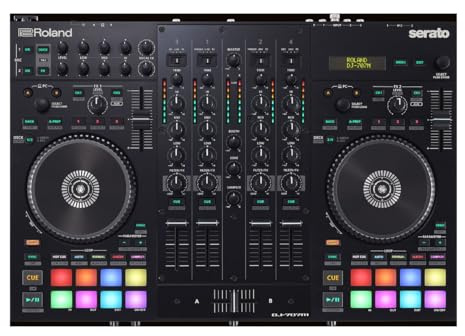 Roland DJ-707M DJ-Hybrid-Controller und Live-Sound-Audio-Konsole