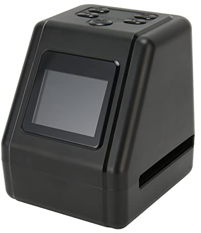 Garsent Digitaler Film- und Diascanner, Dia- und Filmbetrachter mit 2,0-Zoll-LCD-Bildschirm, Konvertiert 135 110 126 und Super 8-Filme, Dias, Negative in Digitale JPG-Fotos, Kann die