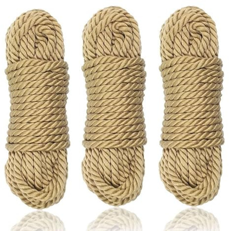 5M Shibari Seil Weicher Hanf Seil Sex Bondageseil Fesselspiele BDSM Restraint Sklave Sexspielzeug Für Paare (5m*3)