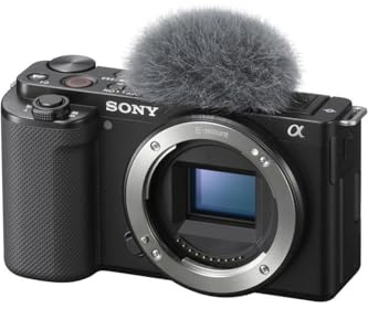 Sony ZV-E10 Systemkamera (APS-C) – 4K-Video, schwenkbares Display, Echtzeit-Augen-Autofokus, leicht & ideal für Vlogger & Einsteiger