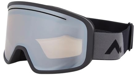 Mc Kinley Herren Base Plus Mirospec2 Skibrille, White/Grey, One Size