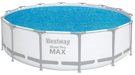 Bestway PE-Solarabdeckplane Ø 417 cm, blau, rund