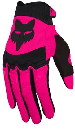Fox Racing Dirtpaw Glove – Motocross Handschuhe – gepolsterte Knöchel – Touchscreen kompatibel – gepolsterte Handfläche – hoher Pink, Größe: M
