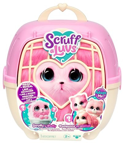 Scruff a Luvs - Pet Einzelpack - PINK, ca. 19 cm