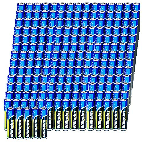 Wilhelm Universal Batterien AA Mignon AAA Mikro 9V Block (AAA Mikro, 200)