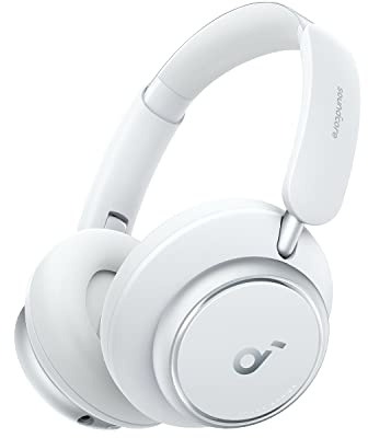 soundcore by Anker Space Q45 Bluetooth Kopfhörer, 50h Wiedergabe | Adaptive aktive Geräuschunterdrückung bis zu 98%, LDAC Hi-Res Wireless Audio, Leichtes Design, Kristallklare Anrufe