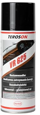 TEROSON VR 625 Rostumwandler Spray 400 ml | Rostumwandler & Rostschutz mit Grundierung | Rostentferner für Auto, Metall & Werkstatt | Schnelltrocknend & haftstark
