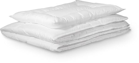 Ehrenkind® Kinder-Steppbetten-Set Kochfest | Kinder-Decke + Kissen | Standard 100 by Oeko-TEX | Decke 100x135 cm Kissen 40x60 cm