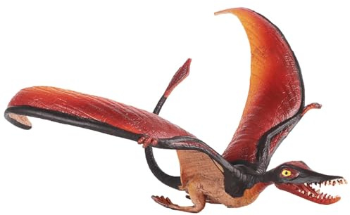 Flugsaurier-Spielmodell – lebensechte fliegende Dinosaurier-Figur, Miniatur-Jura-Kreatur, wissenschaftliche pädagogische Nachbildung, langlebiges Sammlerstück | Mit Kindern, Teenagern, MINT-Aktivitäte