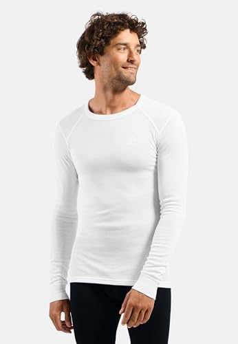 Odlo Thermohose Merino 200 | Merino Unterwäsche für Herren | Schwarz | Größe M | Warme Thermounterwäsche