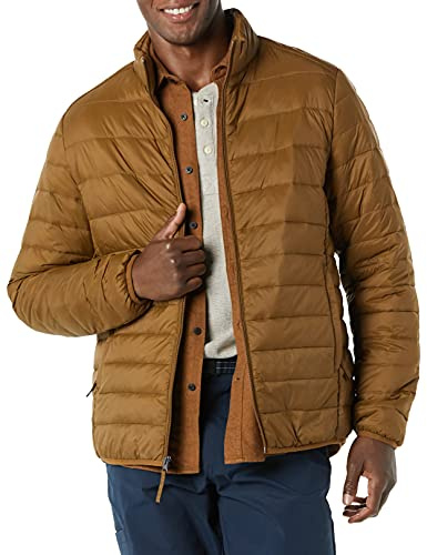 Amazon Essentials Herren Verstaubare, Leichte, Wasserabweisende Pufferjacke (Erhältlich In Big & Tall)