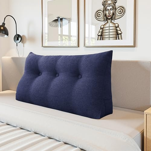 LELEFIDO Kopfteil Bett Rückenkissen – Großes Lesekissen für Bett & Sofa, Bequemes Rückenstützkissen fürs Lesen, Entspannen & Sitzen, Dekoratives Kopfteil Kissen