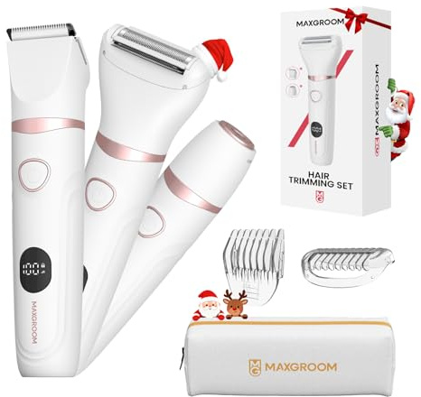 MAXGROOM 3-in-1 Intimrasierer für Frauen