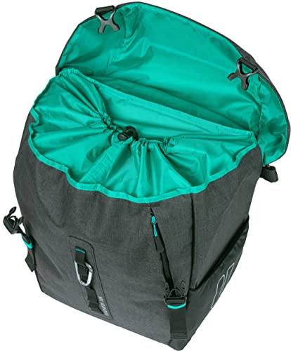 Basil Discovery - Einzelfahrradtasche - Wasserabweisendes Polyester - Fahrradtaschen für Gepäckträger
