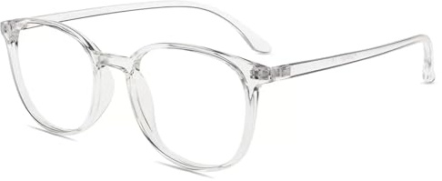 Firmoo Blaulichtfilter Brille ohne Stärke Damen Herren TR90 Computerbrille | Extra Leicht Entspiegelt Anti-Glanz Blaulicht Brille ohne sehstärke für PC/Handy/Fernseher,Klar