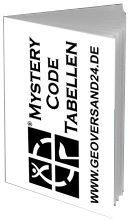 Geocaching Taschenplaner Mystery Lösungen Decodier Tabellen Buch A7 Heft