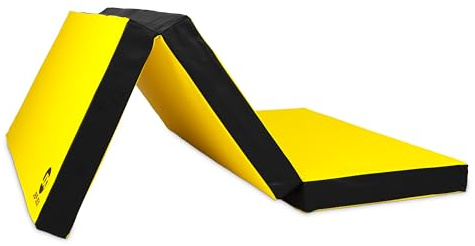 Jeflex - klappbare Weichbodenmatte & Turnmatte 150 x 100 x 8 cm MADE IN GERMANY/Gymnastikmatte tragbar/platzsparende Fitnessmatte & Yogamatte/Spielmatte für Kinderzimmer