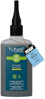 TUNAP SPORTS Kettenöl Ultimate - 100ml Tropfflasche | High-Performance Kettenschmierung | Langanhaltende Schmierung bis 600km | Allwetter | Weniger Reibung, höhere Performance | Made in Germany