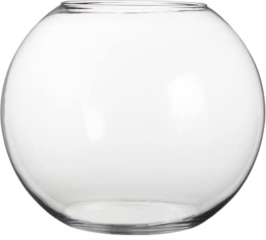 Mica Decorations Babet Kugelvase - H28 x Ø34 cm - Transparent