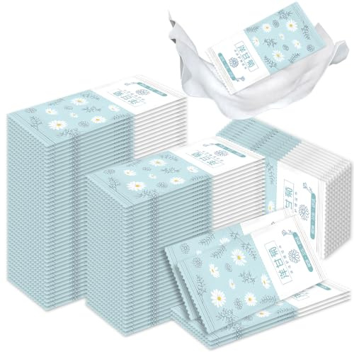 100 Stück Feuchttücher Einzeln Verpackt, Toilettenpapier Feucht Spülbar, Biologisch Abbaubar, Feuchttücher Toilette Intimpflegetücher Sanft Und Nicht Reizend, Geeignet Für Empfindliche Haut