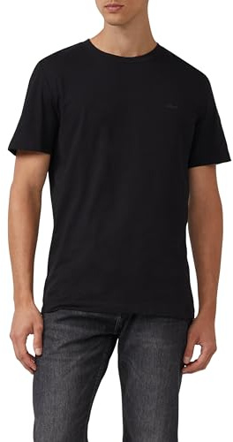 s.Oliver Herren 2119128 T-Shirt, 9999 schwarz, M