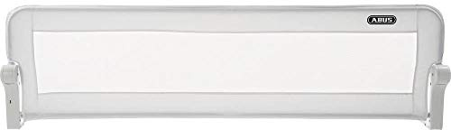 ABUS Bettgitter Eric JC9100 für Kinder, 150 x 42 cm, Weiß | Rausfallschutz für Kinder ab 18 Monaten, 150 cm lang und 42 cm hoch, abklappbar für leichten Ein- und Ausstieg