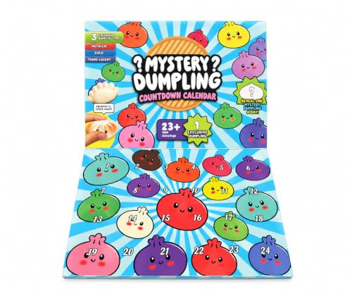 Weihnachts Squishy Adventskalender 2026 – 24 Tage Squishy Überraschungsbox, Knetball für Erwachsene & Büro, Kawaii Mochi Squeeze + Heartglobal Versandschutz