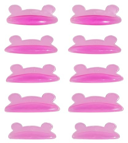 Lomansa Wimpernlifting Pads, Lash Lifting Pads | Super Klebrig, kein Kleber auf der Rückseite der Pads Erforderlich, Geeignet für den Friseursalon (Rosa)