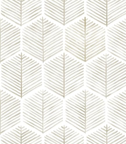 myforHD Selbstklebend Tapete Möbelaufkleber Moderner Verdickt Wandpapier 44cmX300cm Streifen Tapete wasserdichte Selbstklebende Vinyl Film Schublade und Regal Liner Stick Papier