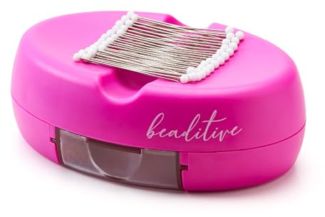 Beaditive Magnetisches Nadelkissen mit Schublade (Fuchsia)