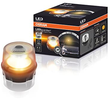 OSRAM LEDguardian® ROAD FLARE Signal TA20, LEDSL104, wiederaufladbare magnetische LED-Warnleuchte mit Straßenzulassung, 2000K, anwendbar in Notsituationen im Straßenverkehr
