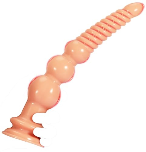 BDSMYOU 6.0 Analkugeln Riesen Anal Dildo Analplugs mit 3 Anal Beads,Analplug für Frauen Männer XXL,Dildos Analdilos Herren Buttplug Anal Plug Analkette Analdusche Analdehner