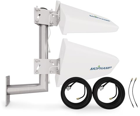 MIMO-Antenne 4G/5G mit hoher Verstärkung 698-3800MHz Universalantennenset verbessert die drahtlose Konnektivität für Signalverstärker, Router und Modems (ATK04)