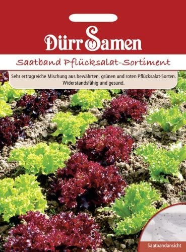 Dürr-Samen - Saatband Pflücksalat-Sortiment Saatgut