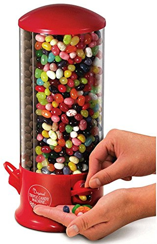 ETL Spender Bonbons Kaugummi Erdnüsse – X3 Fächer – 29 x 13 cm