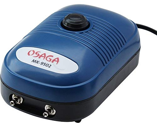 Durchlüfterpumpe MK 9502 5 Watt,regelbar! - 2 Ausgang! 4/6mm, 7,2 l/min 432 l/h