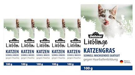 Dehner Lieblinge Saatgut Katzengras, 6 Stück (600 g)