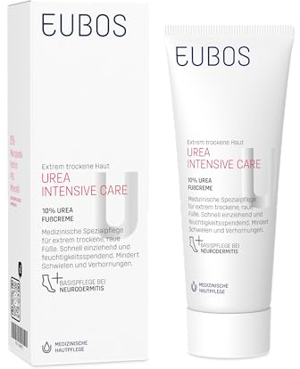 EUBOS Trockene Haut Urea 10% Fußcreme, 100 ml Creme