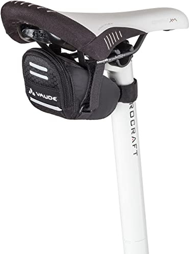 VAUDE Satteltasche Race Light S, Ultraleicht und kleinstes Format für Minimalisten, Black, Einheitsgröße