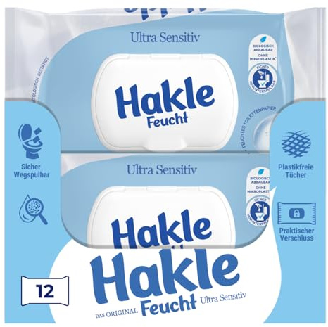 Hakle - Feucht Ultra Sensitiv 12 Packungen