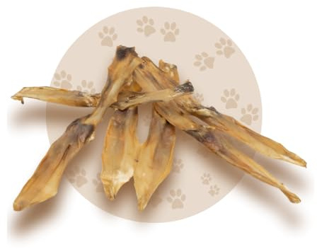 Kaninchenohren getrocknet im Beutel von Warnick´s Tierfutterservice (1KG)