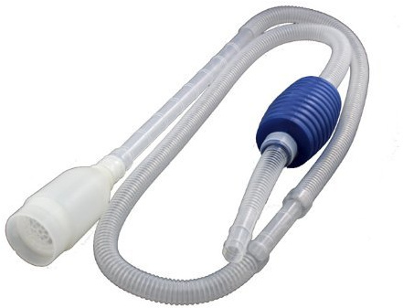 BPS 6594 Aquarium-Bodenreiniger, Siphon für die Reinigung des Aquariums, Mulmabsauger, Handpumpe 170 cm